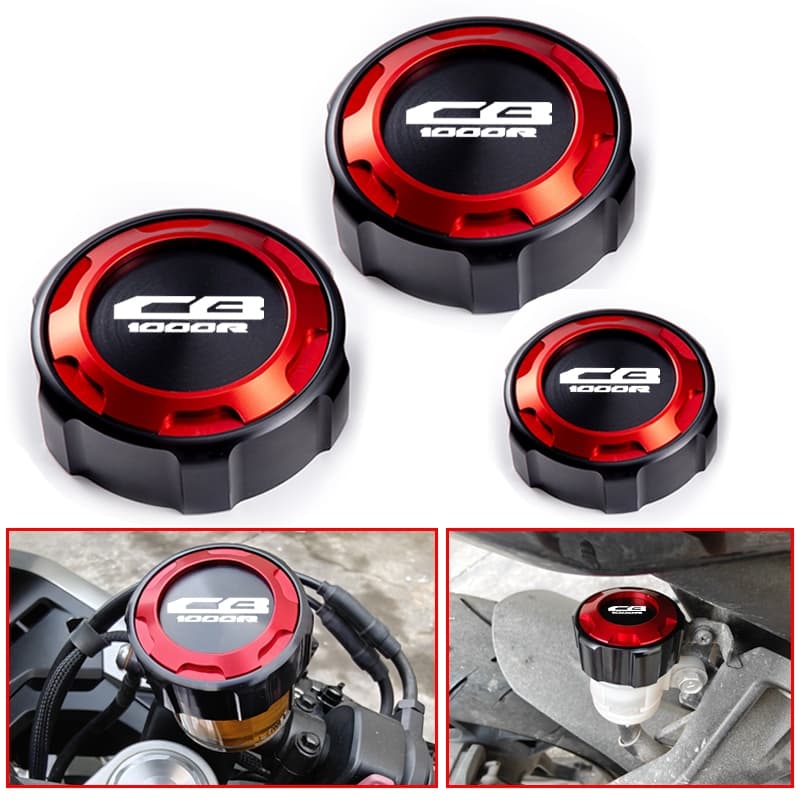 Para HONDA cb1000 r CB1000R CB1000R CB 1000R 2009-2014 2015 2016 Acessórios Motocicletas CNC Proteção Da Tampa Do Fluido De Freio Dianteiro E Traseiro