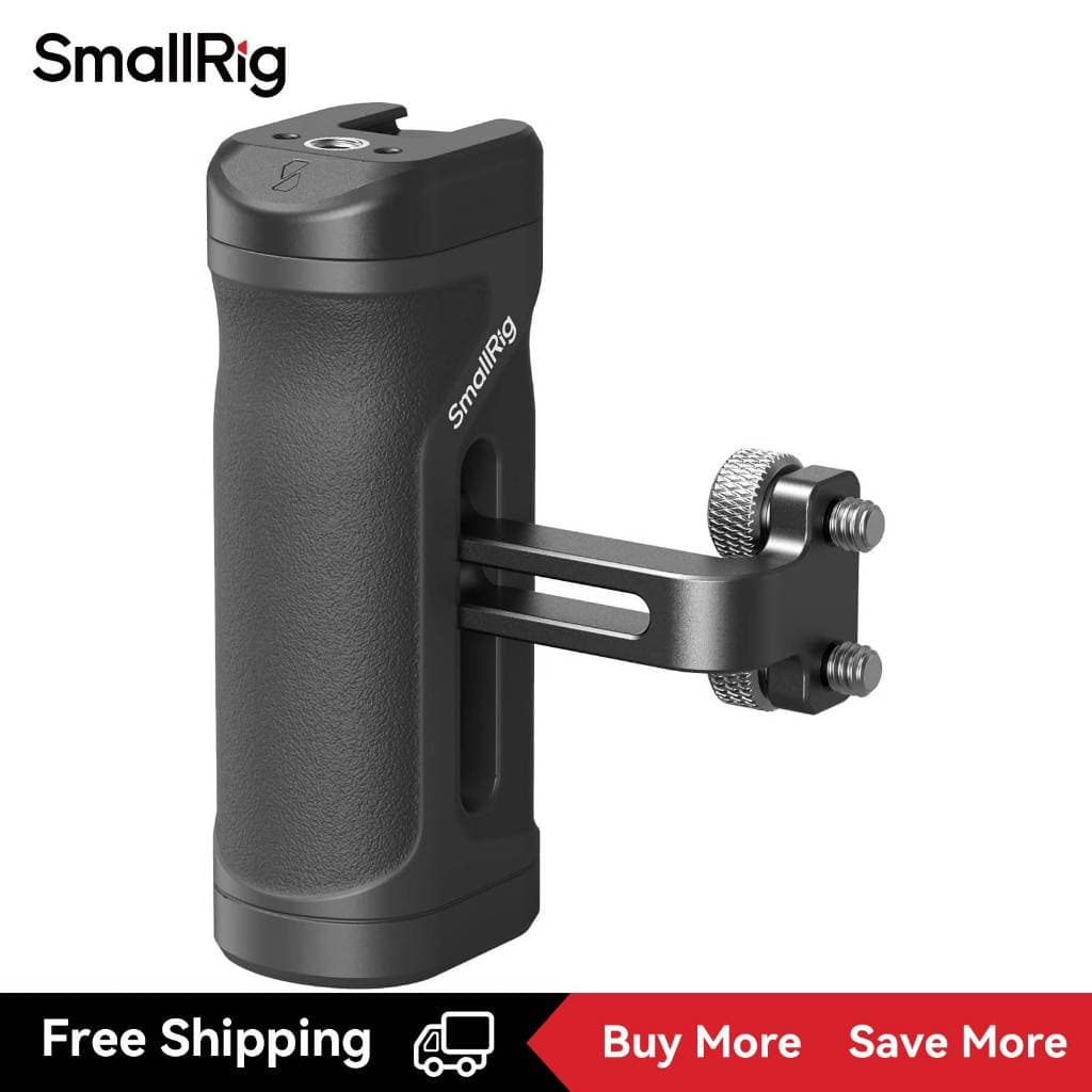 Cabo De Mini Side SmallRig Para Furos Roscados De 1/4 "-20 , Câmera Ergonômico Com Sapata Fria Embutida E Furo Roscado 4755
