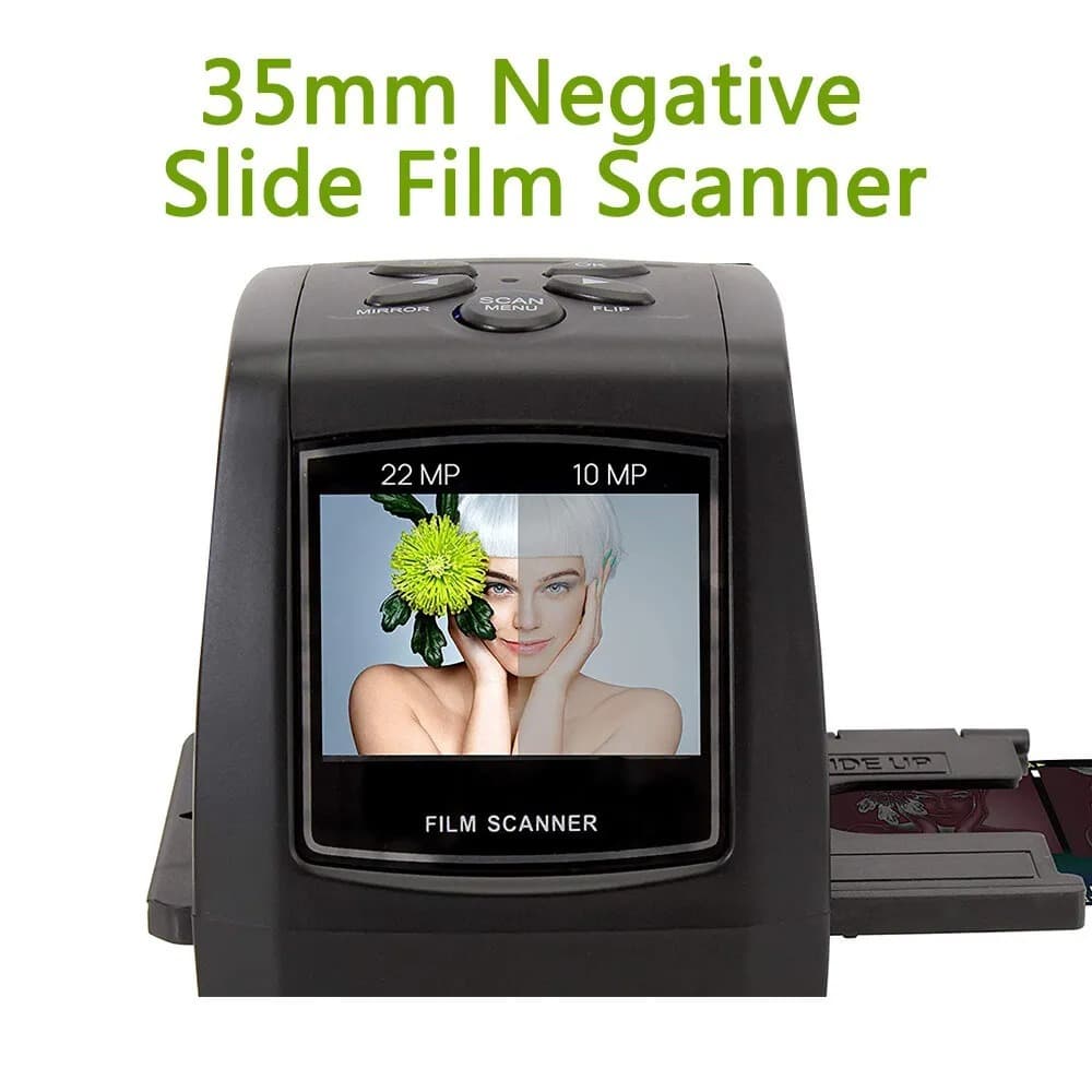 35mm LCD Filme Digitalização Foto Scanner Negativo Slide Visualizador Monocromático Para JPEG