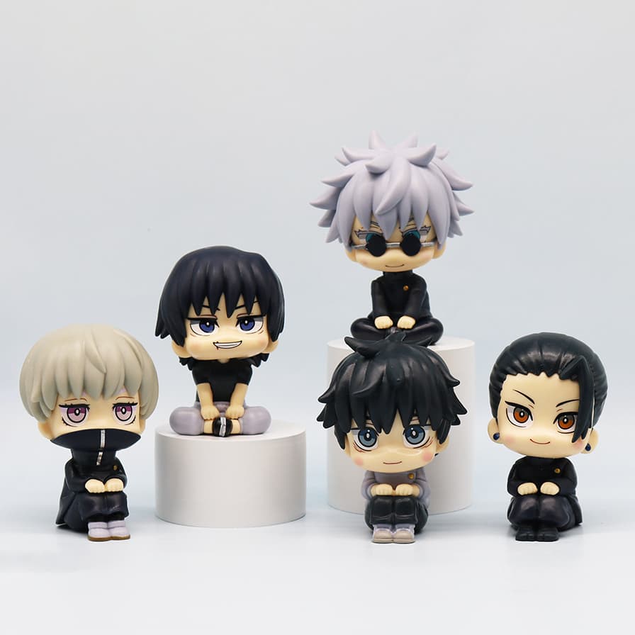 Figura De Ação De Anime Jujutsu Kaisen Satoru Gojo Geto Suguru Modelo De Brinquedo De Decoração