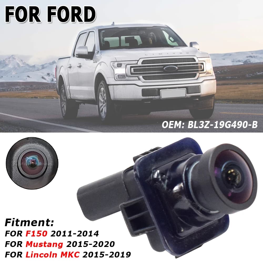 Adequado para Ford F150 2011-14 Mustang Lincoln MKC 2015-2019 câmera de tronco de ré EL3Z-19G490-D