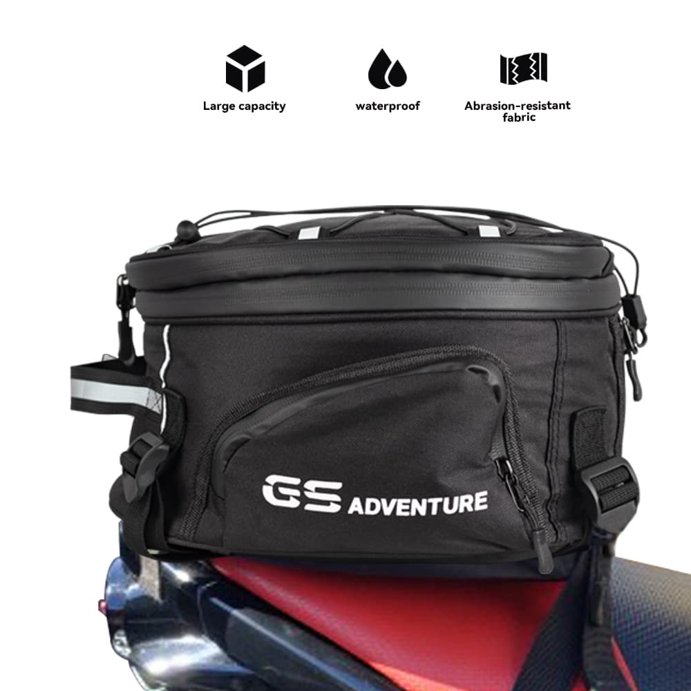 Bolsa À Prova D'água Para Motocicleta , Acomoda Capacetes E Capas De Chuva , Rack De Bagagem ADV 150 160 , Acessórios , Traseira