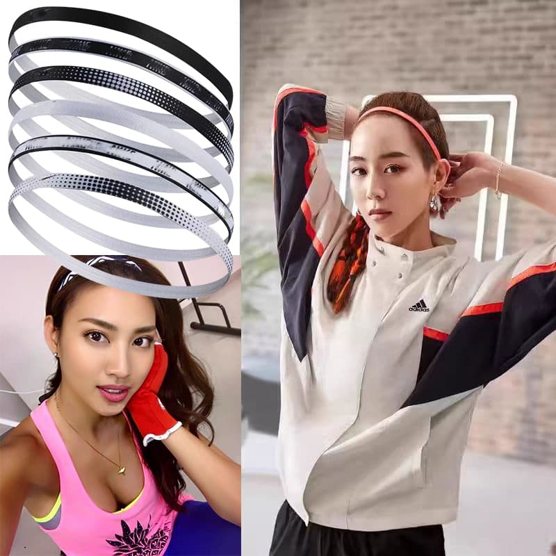 Faixa De Suor Antiderrapante Decoração Esportiva 14mm