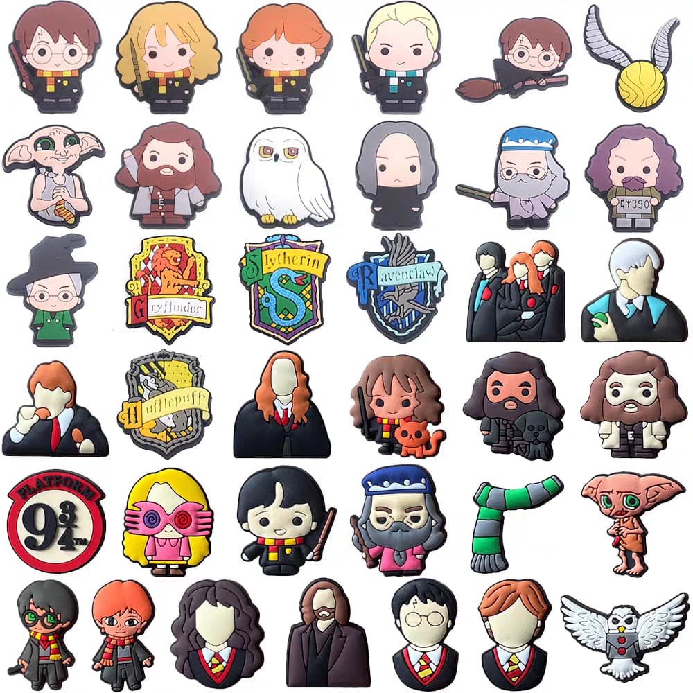 37 Estilos O Menino Com Tênis Mágicos Encantos Sandálias Pingente Botão Original Sapato Tamanco Pinos Presentes Para Ami