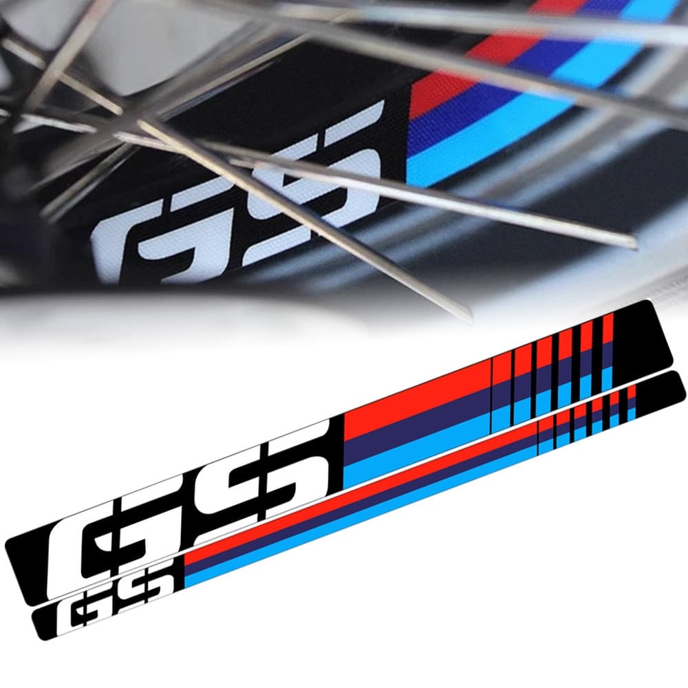 Adequado Para BMW GS1200 GS1250 Motocicleta Frente Traseira Reflexiva Roda Adesivo Quadro Decalque Logotipo Do Corpo Uni
