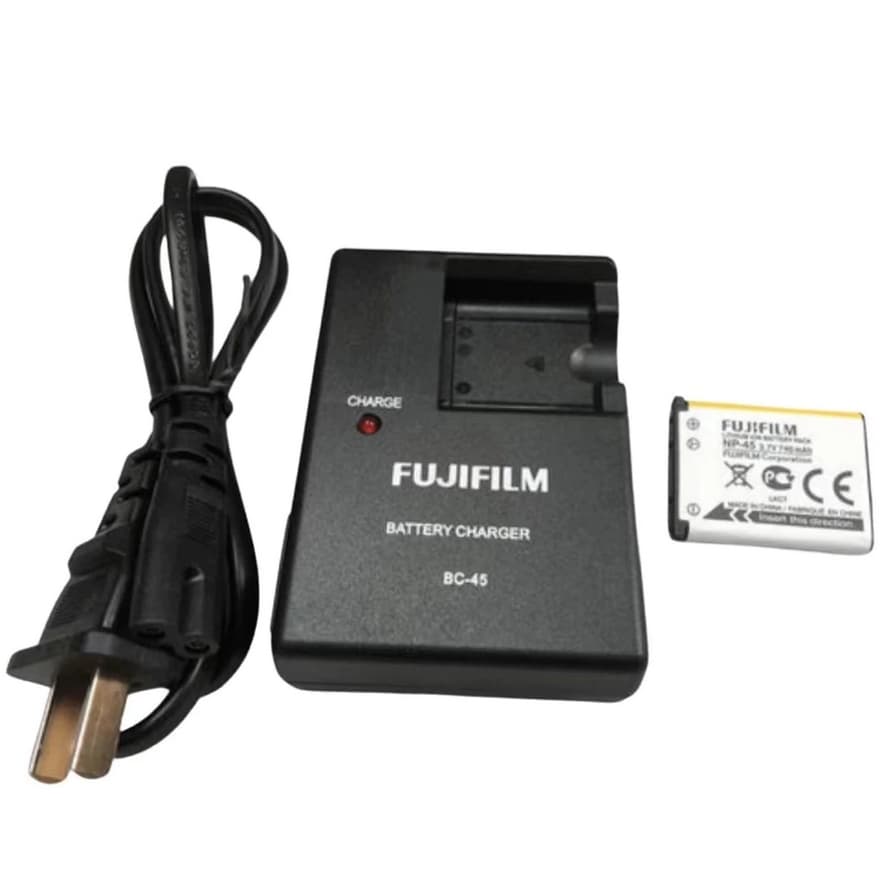 Carregador De Bateria fujifilm NP45 NP-45A 45S Para Câmera FinePix J20 J26 J27 J30 J35 Z71 Z80