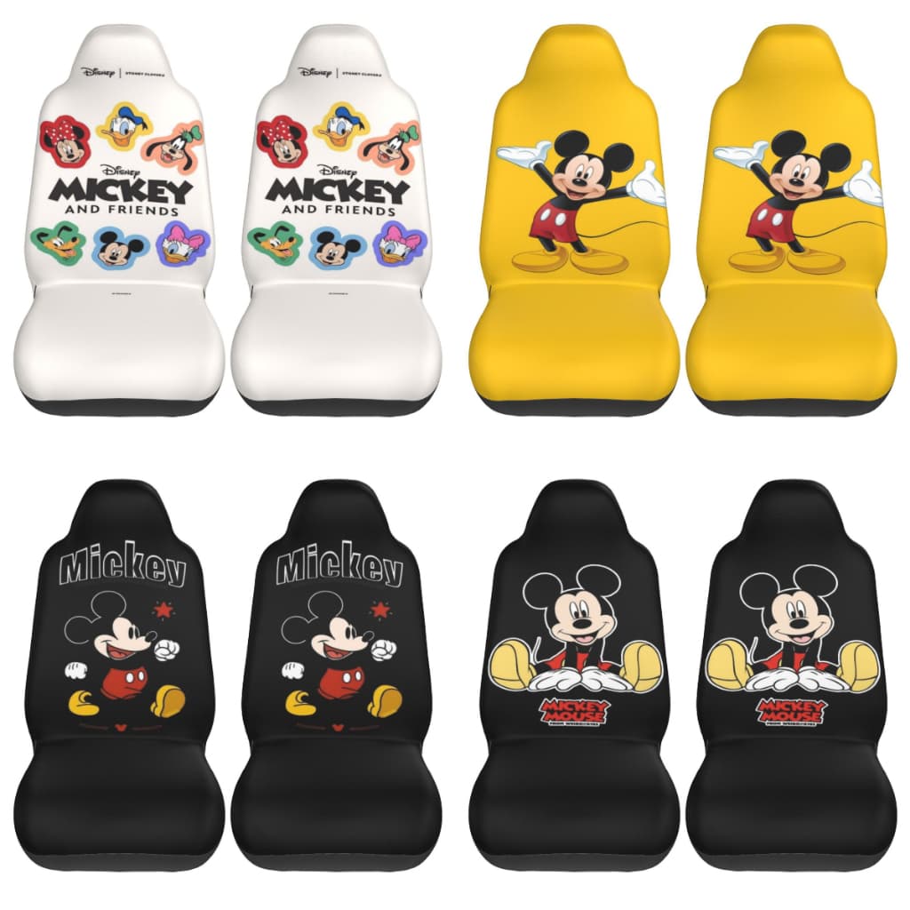 Mickey Mouse Capa protetora universal para assento de carro do  para carro, SUV Sedan, caminhão (2 peças)
