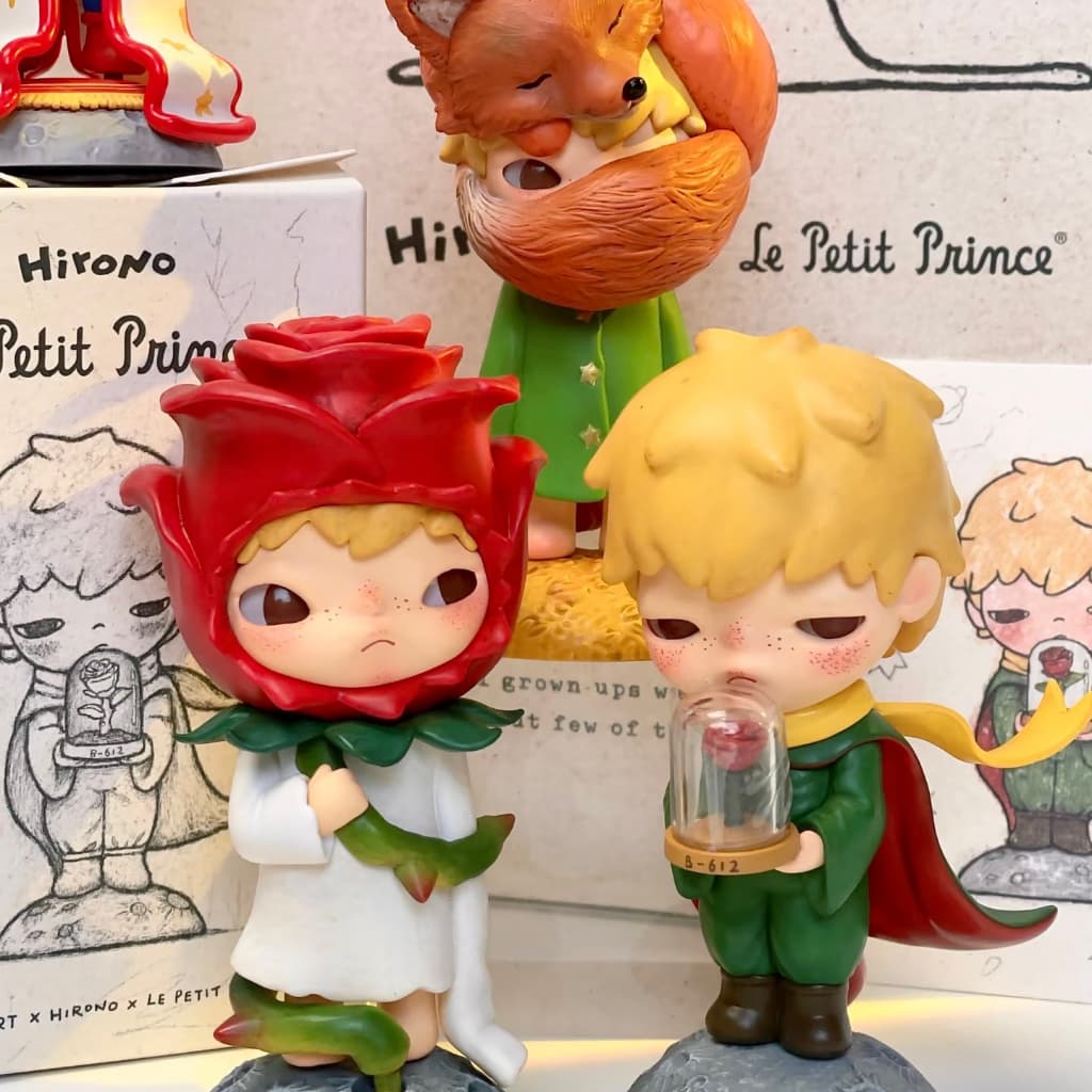 Genuíno Hirono " Le Petit Prince Series Figura Confirmada Boneca Ornamento Presente