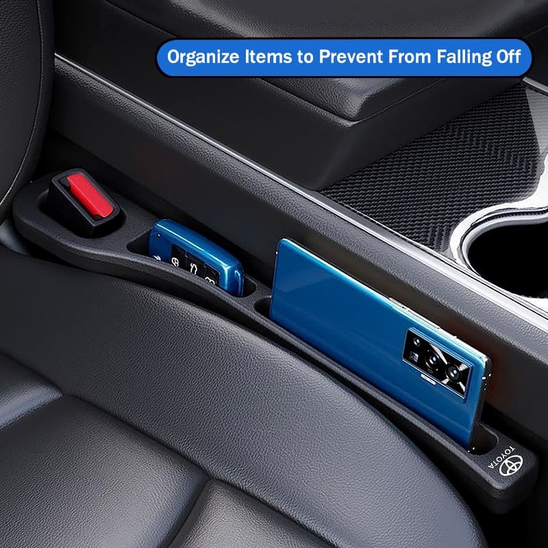 2 Pacotes Adequados Para Toyota Camry Vios Hilux Innova Yaris Avalon Rush CH-R Preenchimento De Lacuna De Assento De Car