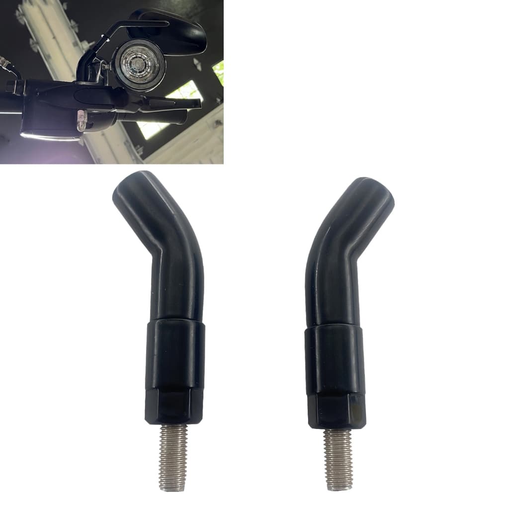 Extensor De Haste De Espelho Retrovisor De 3 " Para Harley Sportster Iron 883 XL883N Electra Glide Ultra Classic