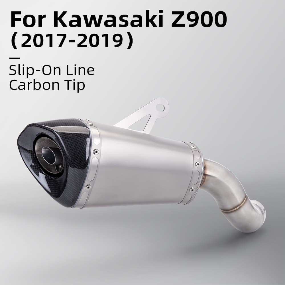Deslizamento Para Silenciador De Tubo De Escape De Seção Intermediária E Traseira De Alto Desempenho Z900 (2019-2019)