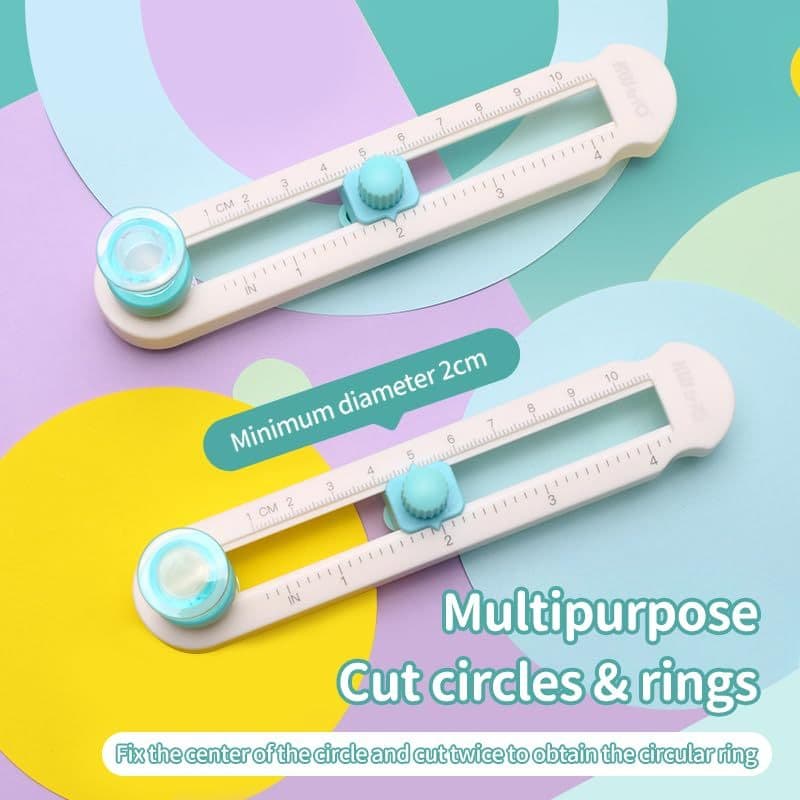 Cortador Circulo Guilhotina Refiladora Circular 2 a 20 cm 360º