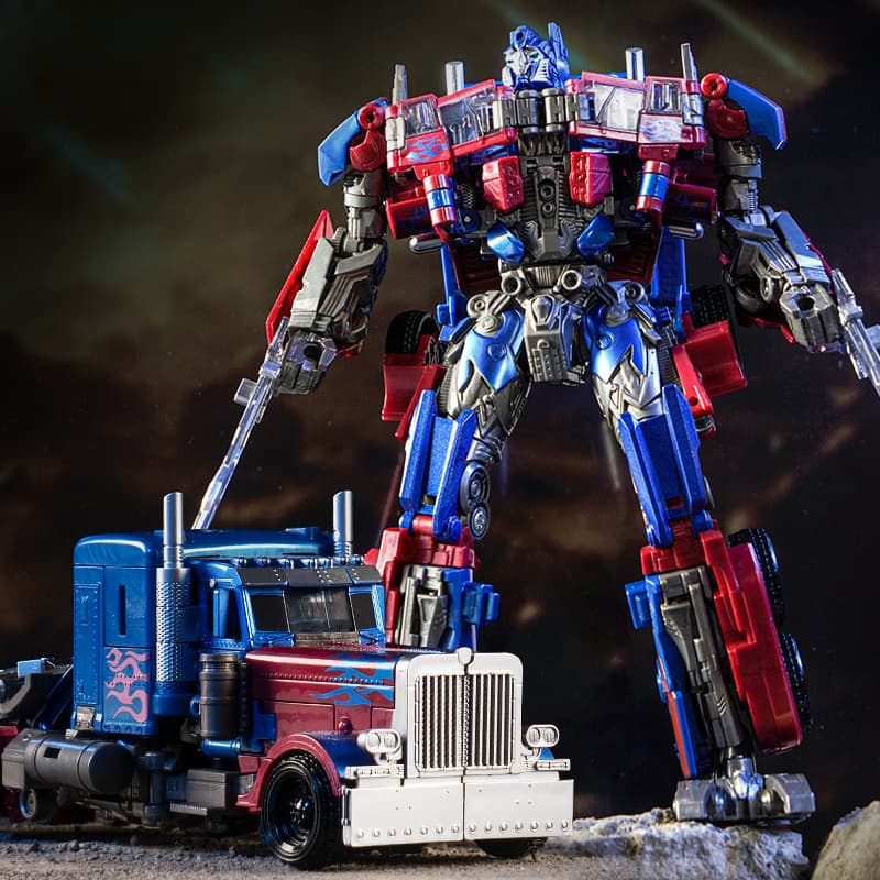 BH SK11 OP Brinquedos Optimus Prime SS05 Transformação Herói Versão Do Filme Robô Presente Modelo De Carro Brinquedo De