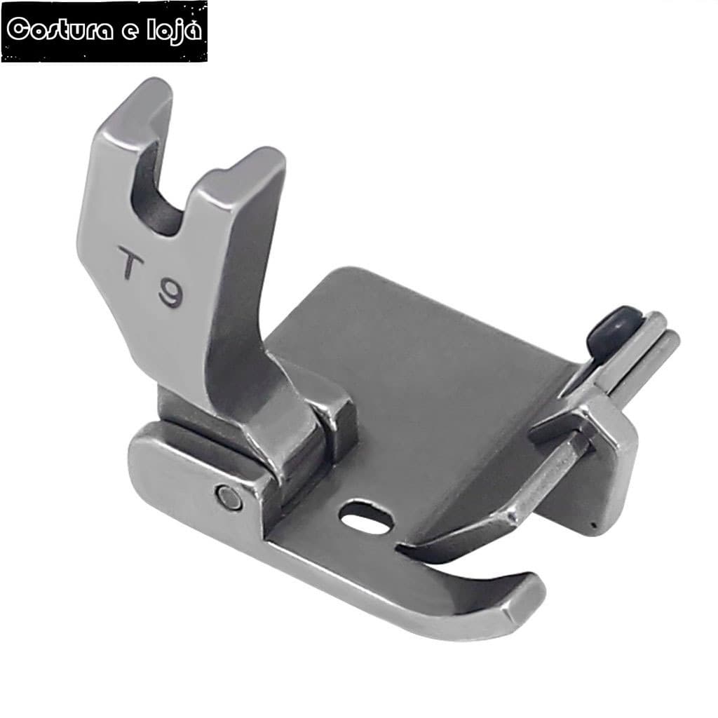 1Pc Pé # T9 Calcador Com Ajustável Borda De Bainha Para Máquina De Costura Industrial