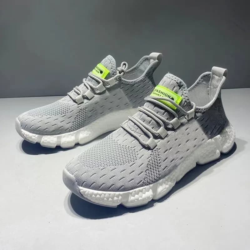 Sapatos de corrida elegantes de homens e mulheres, sapatos de esportes ao ar livre ultra leves