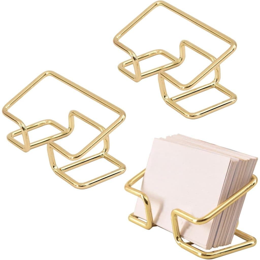 Porta-cartões de visita, mesa, exibição de presente, caixa de armazenamento