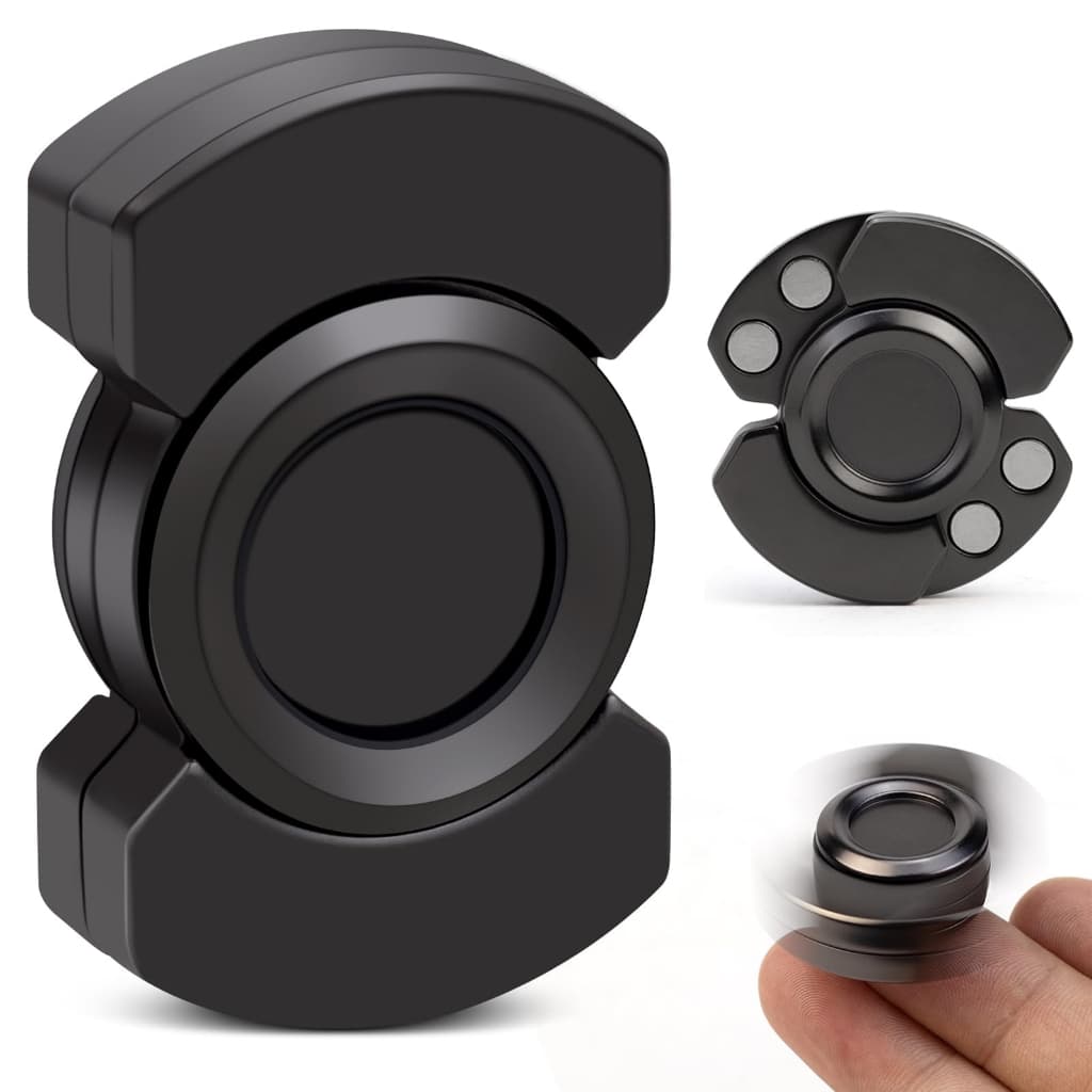 1PC Múltiplo Jogar Magnético Slider Fidget Spinner EDC Adulto Brinquedos Anti Estresse Mão Tdah Ansiedade Autismo Alívio