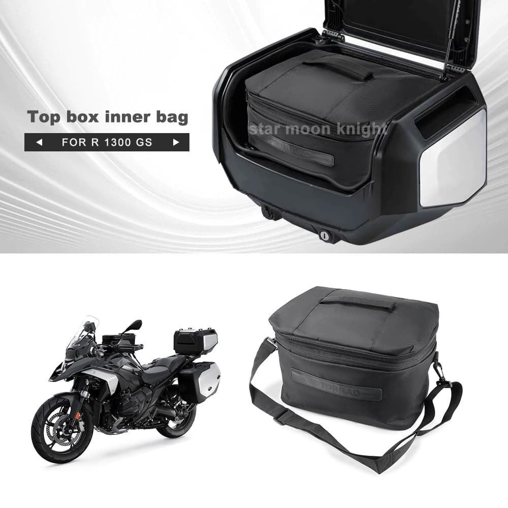 R1300GS Para BMW R 1300 GS R1300 1300GS Saco Da Motocicleta Caso Lateral Sacos Internos De Bagagem Acessórios Pretos