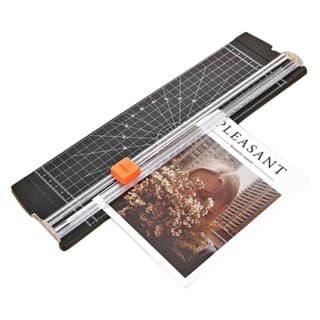 Guilhotina Portátil Cortador De Papel A4 A3, 36.5cmx9.5cm Material Escritório