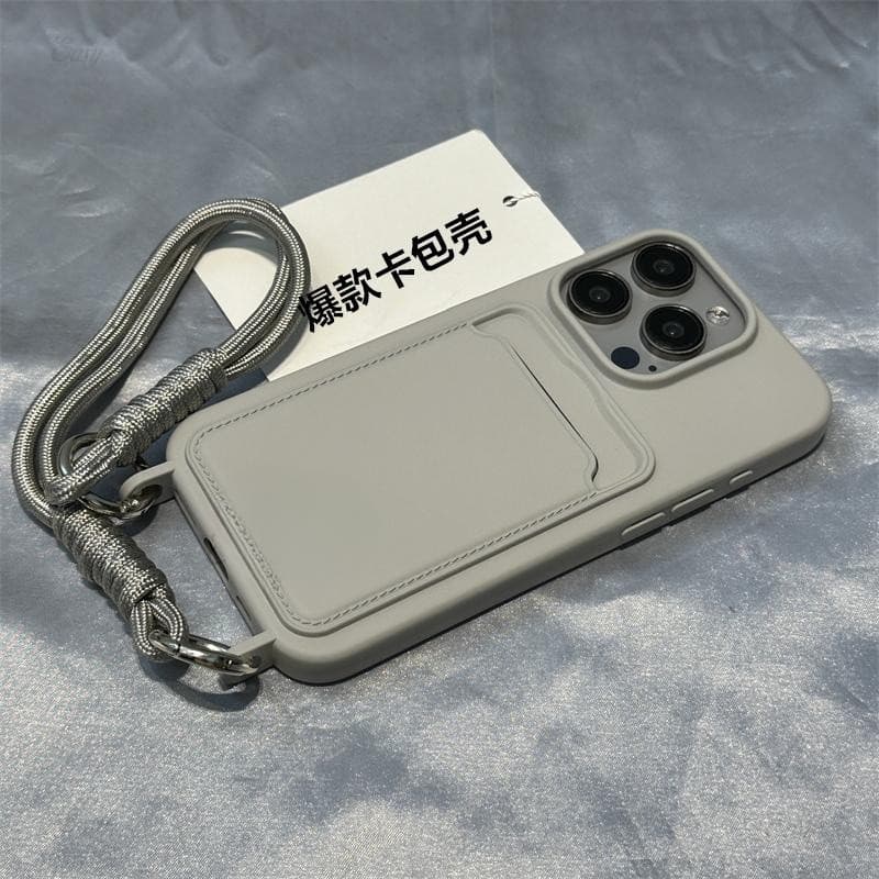 Bolsa Telefônica Para iPhone 16 15 14 13 12 11 Pro Max TPU Capa Macia anti-Queda E Antideslizante