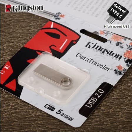 Kingston SE9 Unidade flash USB De Alta Velocidade 2 Tb/128 Gb/64/32/16/8