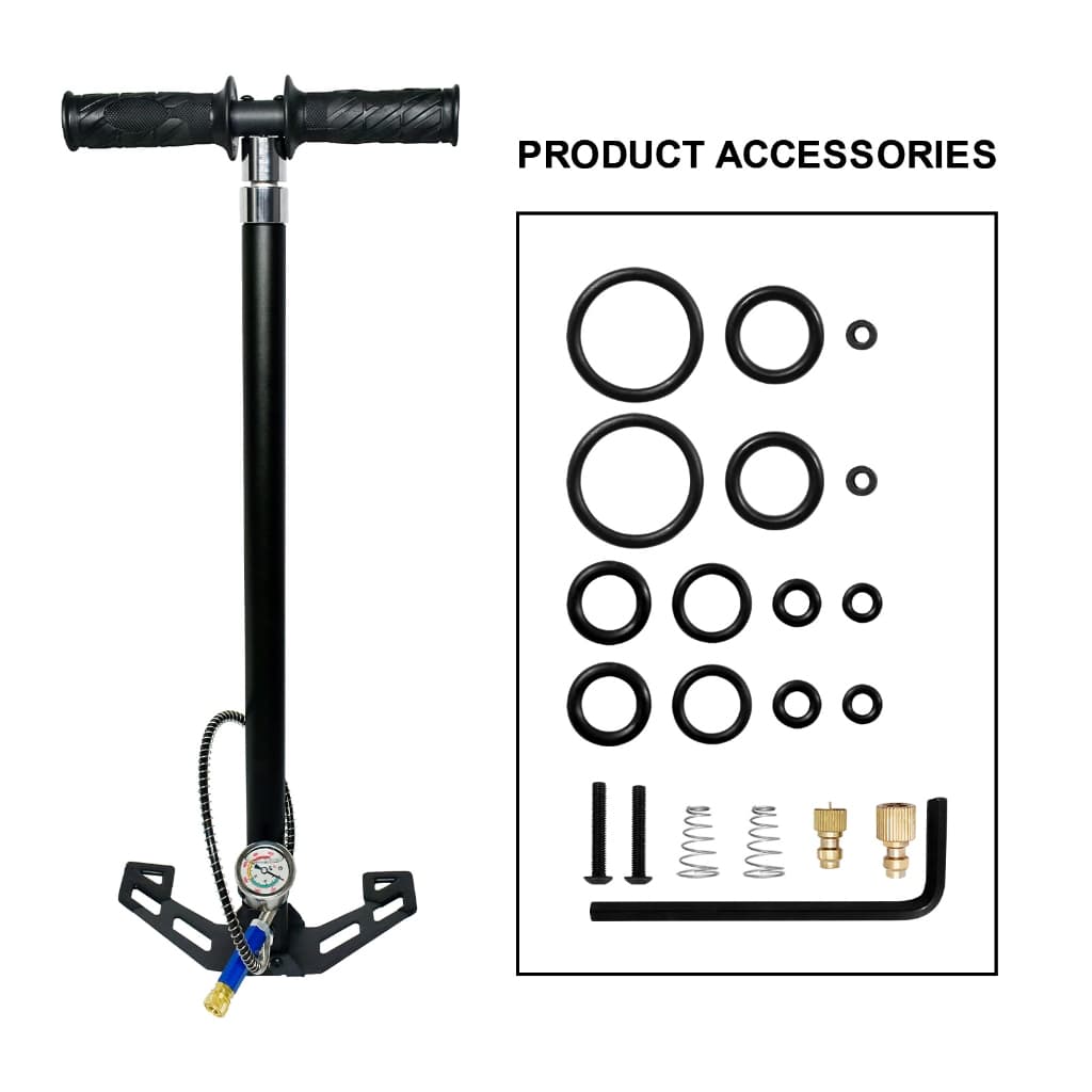 TUXING 300Bar 4500Psi bomba de PCP de alta pressão de quatro estágios bomba de mão