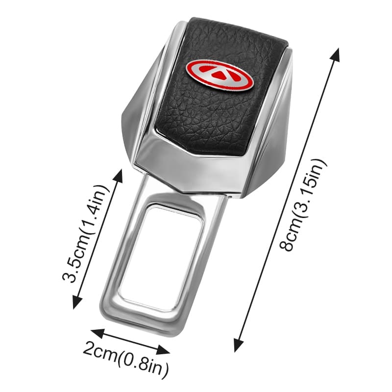 Clipe De Fivela De Segurança De Carro De Couro Premium Rolha De Aviso De Cinto Para Chery Tiggo 2 3 4 5 7 PRO 8 ARRIZO7 