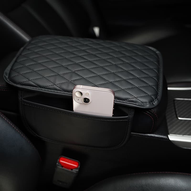 Almofada Organizadora De Braços Para Carros Universal Com Bolso De Armazenamento Automática