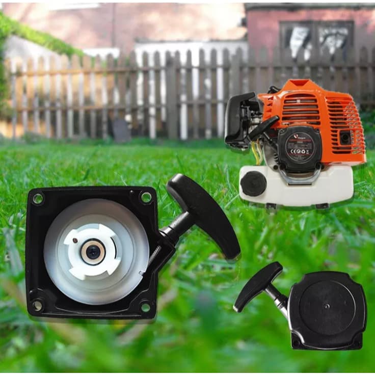 Puxador Partida Completa Roçadeira Nakasaki Nk650 65cc