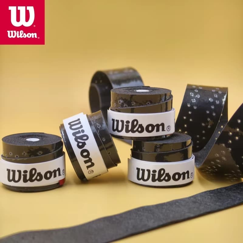 Wilson 2 Peças Overgrip Pegajoso Para Pickleball Paddle Raquete De Tênis De Praia Alça De Pesca Faixa De Suor Absorção C