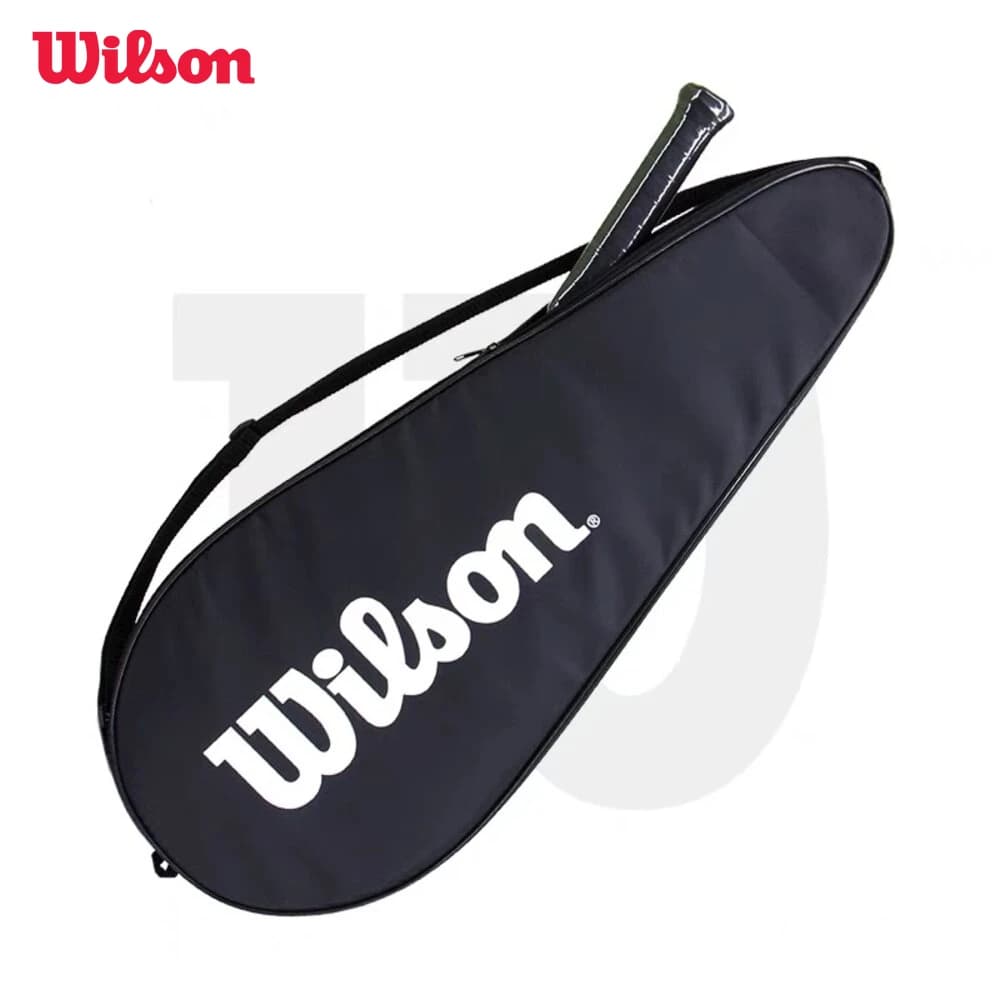 Wilson Original Saco De Raquete De Tênis Capa Esportes Diários Leve Ombro Único Portátil Tribunal