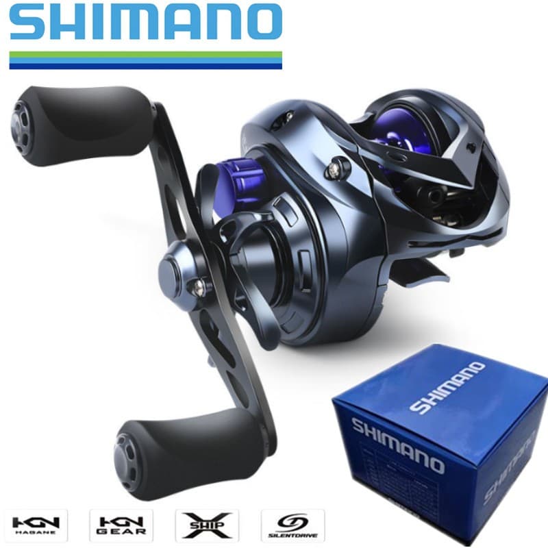 SHIMANO Sistema de freio magnético de engrenagens de alta velocidade para rodas de pesca