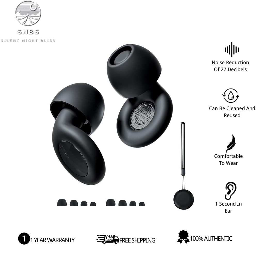 Tampão De Ouvido Para Dormir , Cancelamento De Ruído De 27 dB , Ideal Viagens , Trabalho E Motocicletas , Inclui 4 Pares