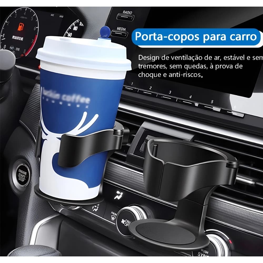 Suporte De Copo Universal Ajustável À Prova De Respingos E Inclinável Para Garrafas