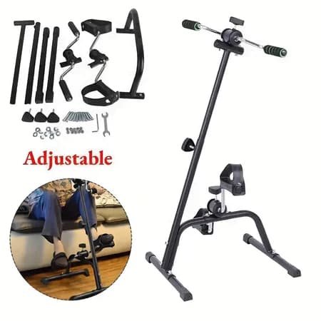 Mini Ciclo Bicicleta Bike exercício doméstico P/Idosos Braços Pernas exercício, Equipamento completo ou perna