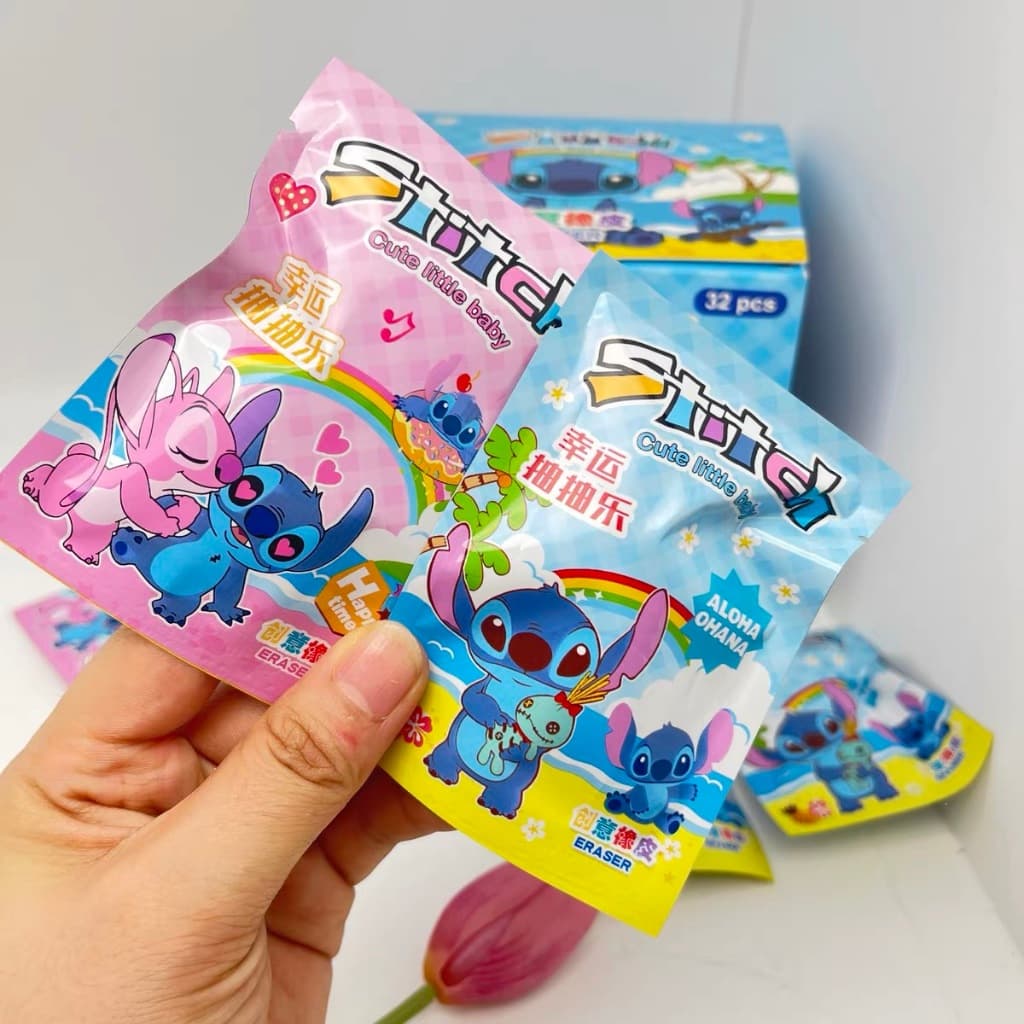 Borracha Adorável Ponto Sorte Saco Dos Desenhos Animados Criativo Destacável Montagem Criatividade Papelaria Presente Pr