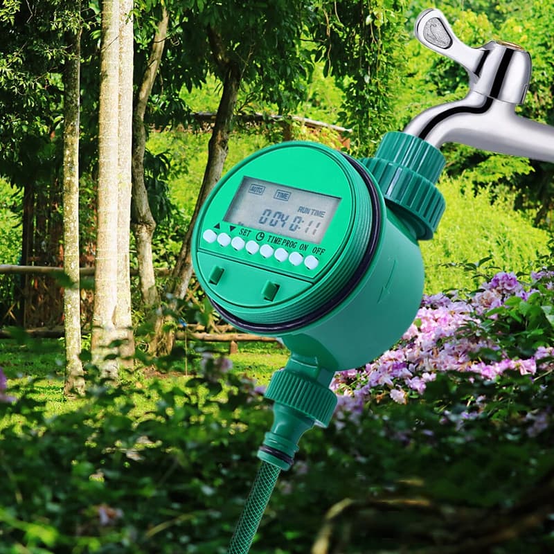 Temporizador De Irrigação De Jardim Automático, Armário De Rega Eletrônico, controlador De Válvula De Inteligência
