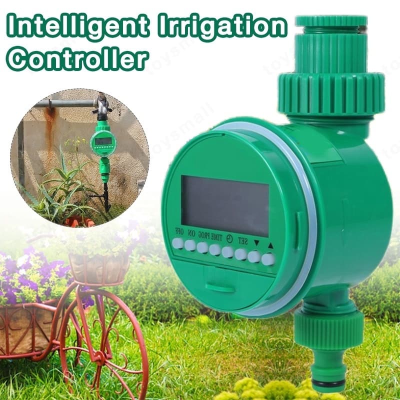 Temporizador de Irrigação Timer Digital Programável Automático para Torneira Hortas Jardins