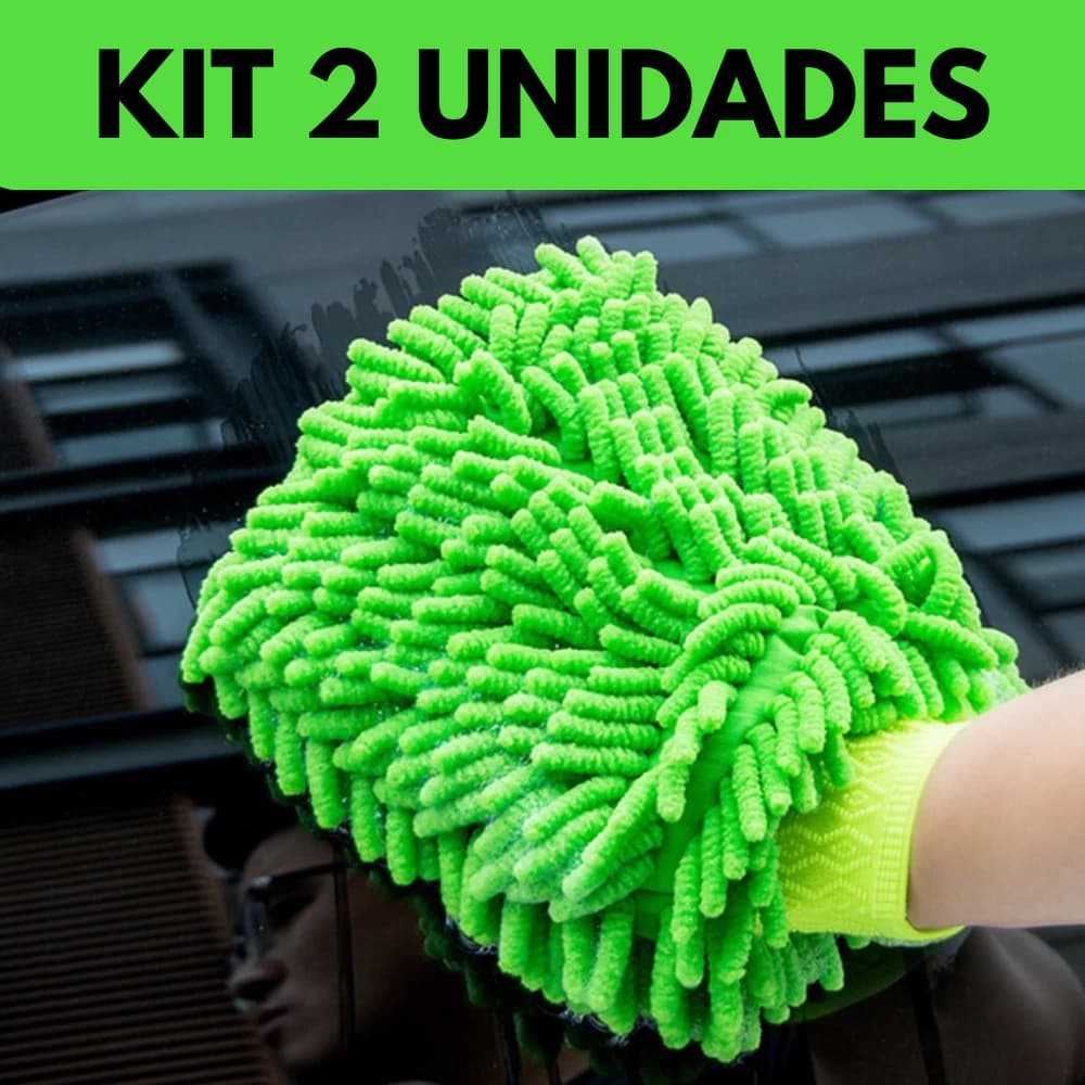 haosin Luvas De Microfibra Multiuso Adequado Microfibra Multifuncional/Superfina para Limpeza/Limpeza Automotiva Luva