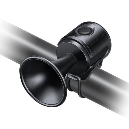 Bicicleta Eletrônica Buzina De Alerta Alto Som 120dB IPX4 À Prova D'água Adequada Para De Estrada E Montanha