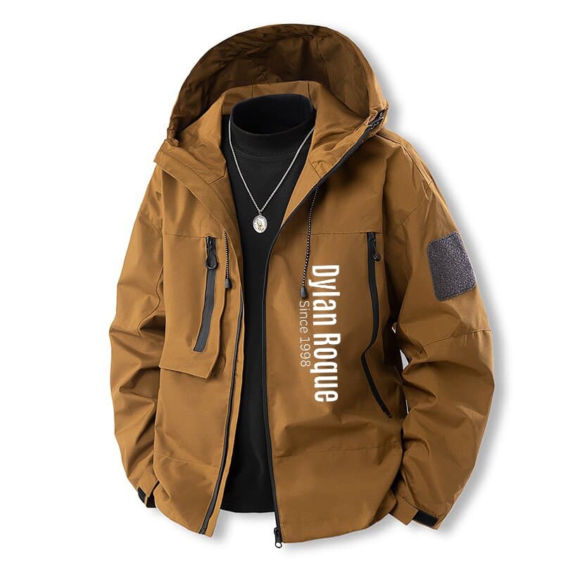 Primavera outono novo estilo casal na moda All-Match jaqueta esportes ao ar livre função solta americano ferramentas mon