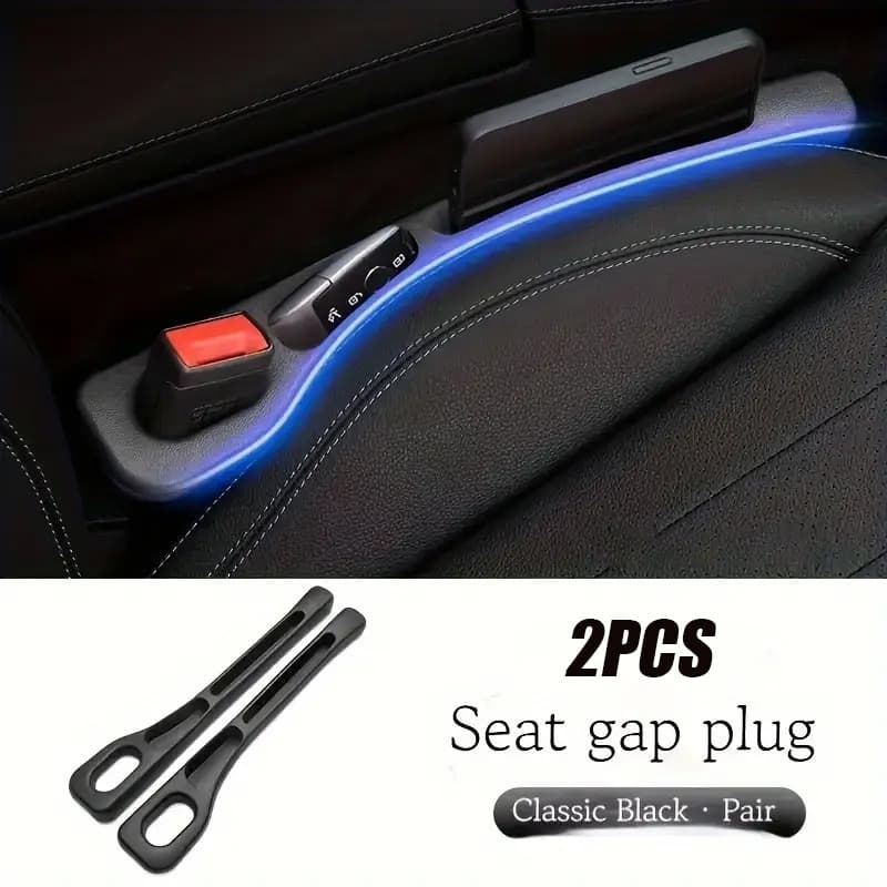 1 Par Universal Assento De Carro Gap Plug Tira Costura Lateral Preenchimento Lacuna Do À Prova Vazamento