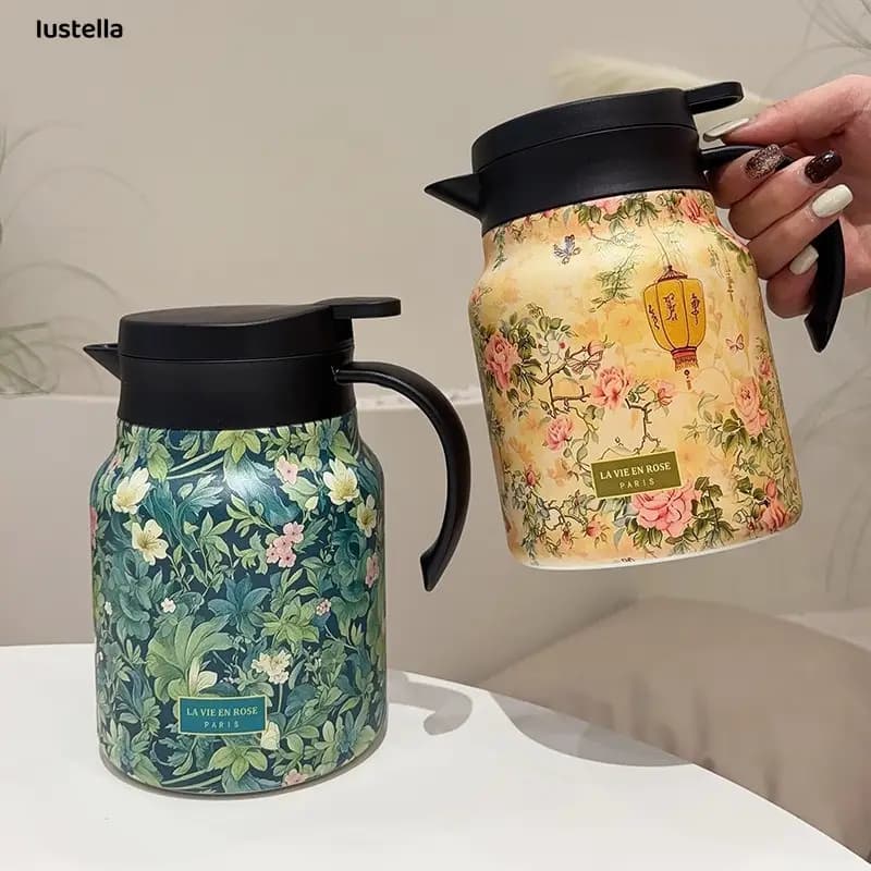 Chaleira térmica de chá de aço inoxidável