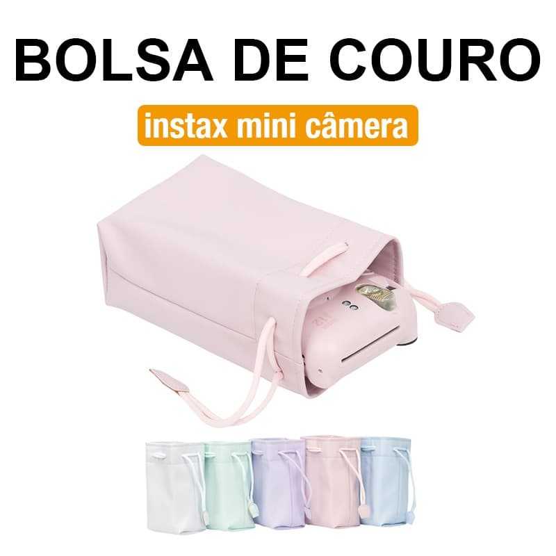 [Film Lab] Bolsa Instax Mini 12/11/8/9/7+/25 Bolsa Para Câmera Instantânea CAA15