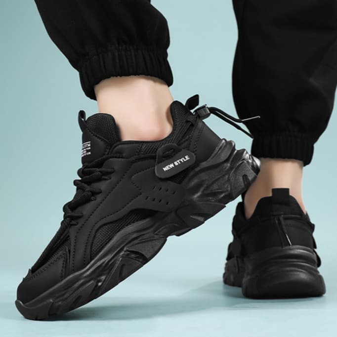 Novo Tênis De Corrida Respirável Sapatos De Estudante Casuais Masculinos