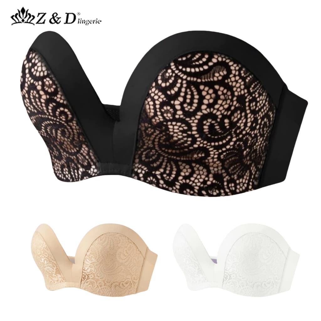 Sutiã Z & D Lingerie Tomara Caindo Com Colisão E Silicone 6888
