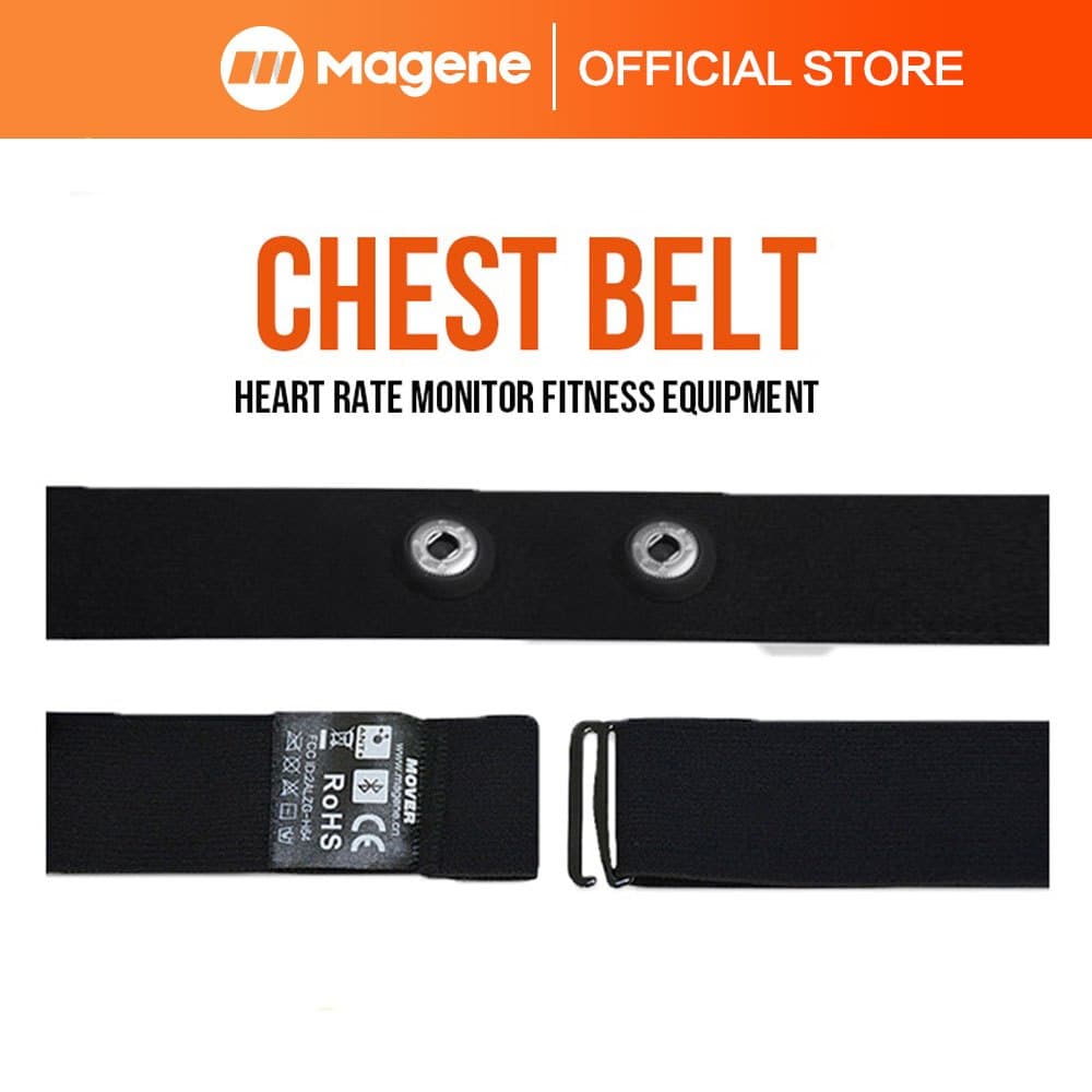 Correia Torácica Magene Com Sensor De Frequência Cardíaca Cinto Compatível Equipamentos De Fitness