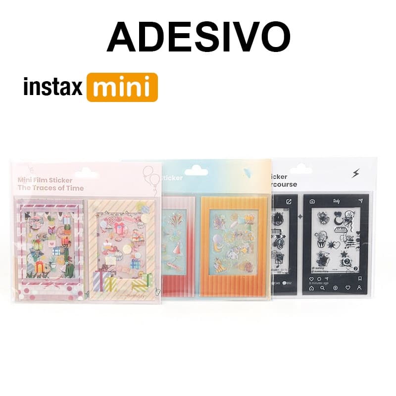 [Film Lab] [Conjunto De 10pcs] Adesivo Para Filme Instax Mini Decoração DIY CAC31