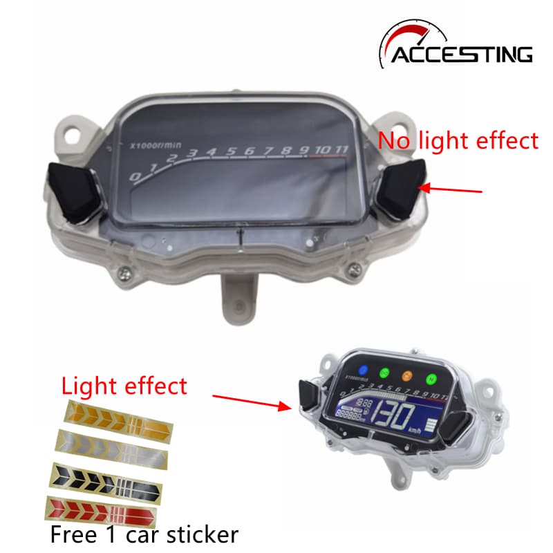 Adesivo De Motocicleta Grátis Para Honda Cg 160 Start 2016/2017/2018/2019/2020 Painel Digital Velocímetro Completo De