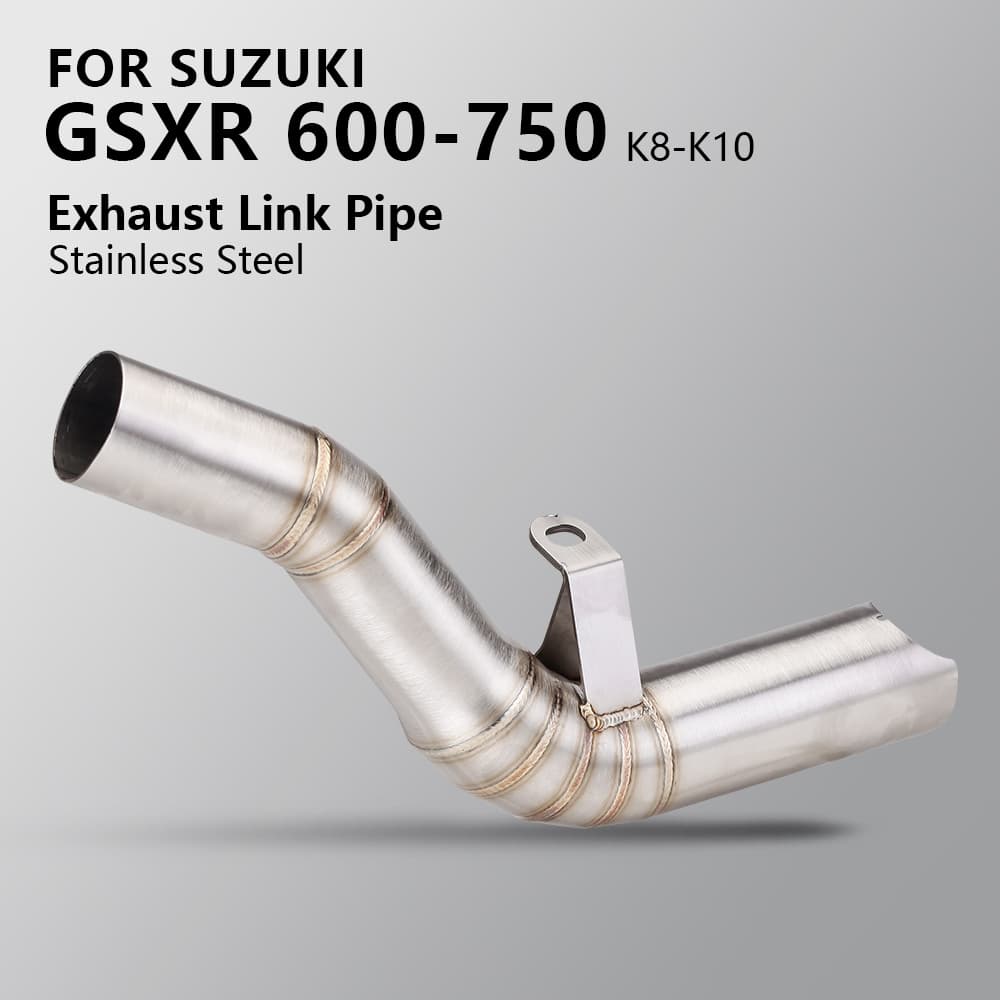Adaptador De Catalisador De Escape De Moto , Tubo Intermediário , Interface OEM Para Suzuki GSXR600 GSXR750 K8 K10